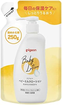 PIGEON ピジョン ベビーミルクローション 生まれたその日から 詰めかえ用 250g 570404