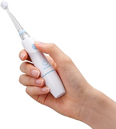 こども用電動歯ブラシ プチブルレインボー for Baby ブルーS-203B 画像 2