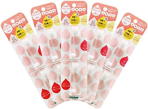 こども用LED付電動歯ブラシ アオラ(AORA) キッズ用取替えブラシ 10本セット(2本入×5)