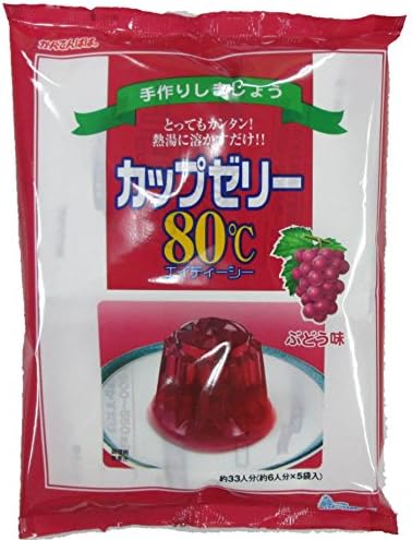 かんてんぱぱ カップゼリー ぶどう味１００ｇＸ５袋